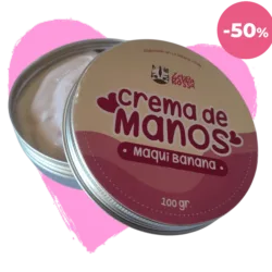 Crema de manos Maqui Banana 100gr